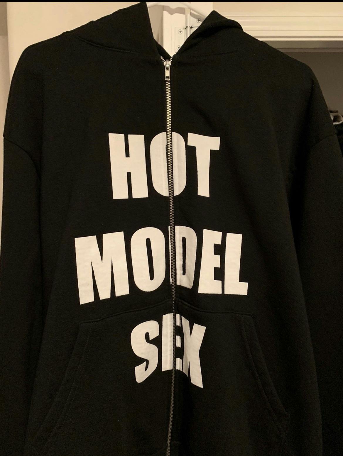 Streetwear Hot Model Sex Hoodie Black Large Grailed